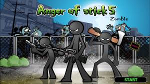 تحميل لعبة Anger of stick 5 zombie مهكرة