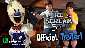 تحميل لعبة Ice Scream 5 Friends مهكرة